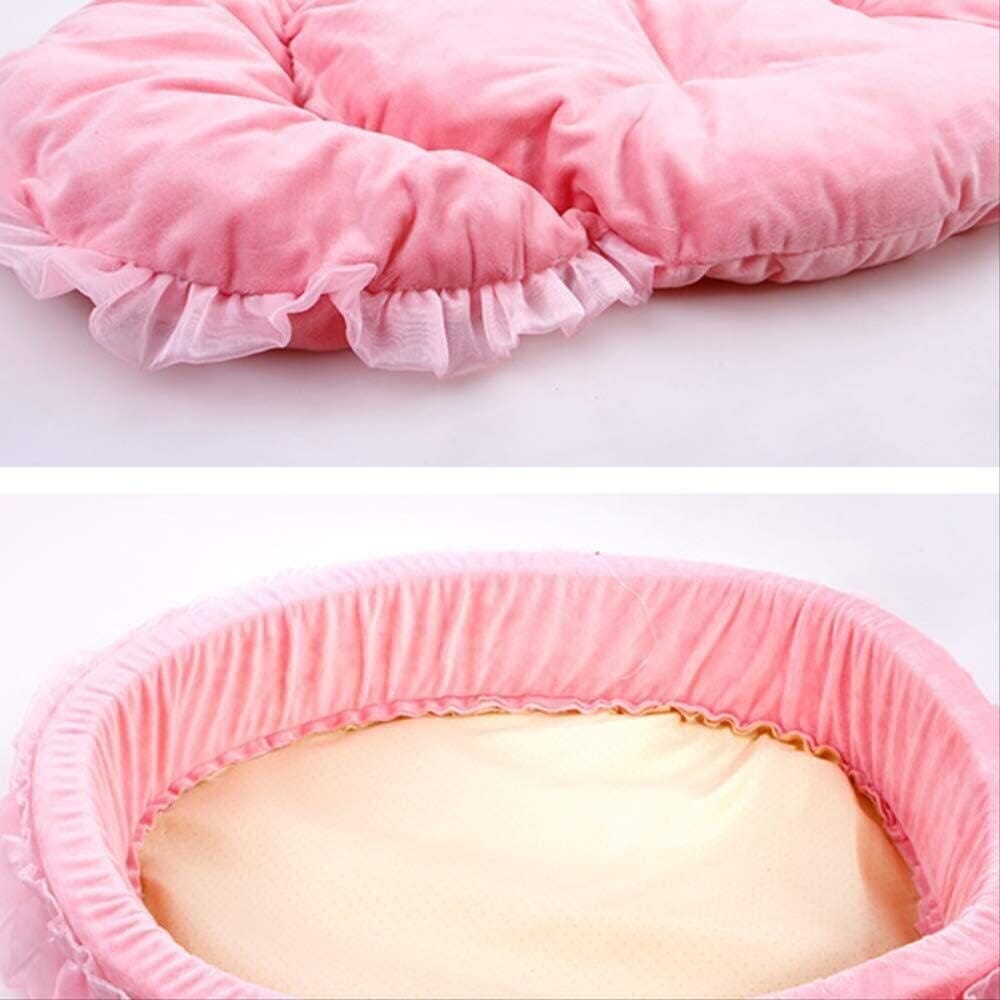 Lit Pour Chien - CuteLaceDogBed™ - Rose - Dorlote Ton Chien