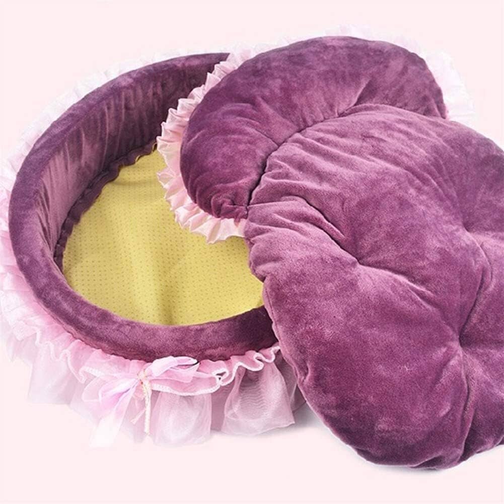 Lit Pour Chien - CuteLaceDogBed™ - Violet - Dorlote Ton Chien