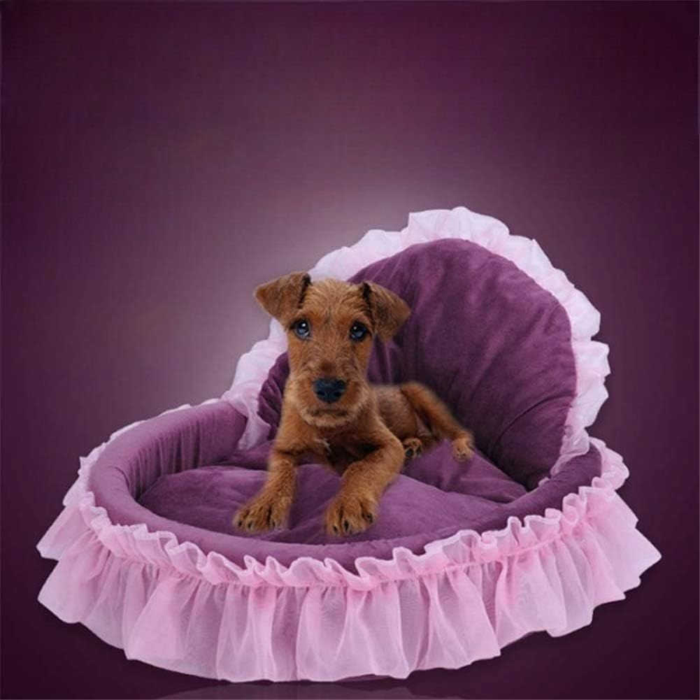 Lit Pour Chien - CuteLaceDogBed™ - Violet - Dorlote Ton Chien
