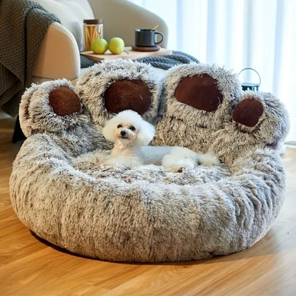 Lit pour Chien - FluffyDogBed™ - Café Dégradé - Dorlote Ton Chien