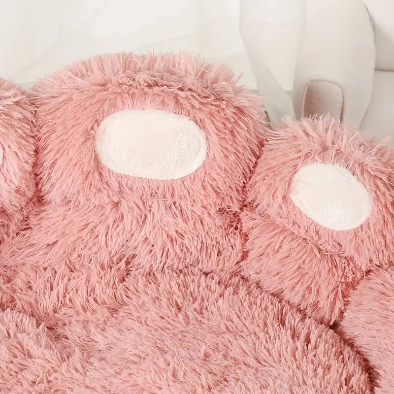 Lit pour Chien - FluffyDogBed™ - Rose - Dorlote Ton Chien