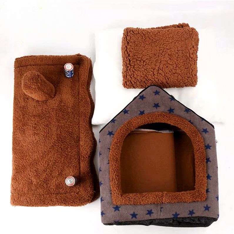 Niche Chien - ComfortableDogHouse™ - Café - Dorlote Ton Chien
