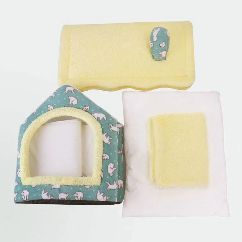 Niche Chien - ComfortableDogHouse™ - Vert Ours - Dorlote Ton Chien