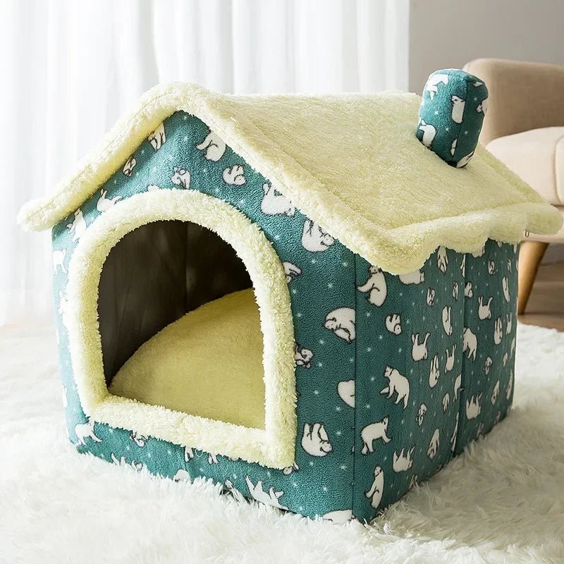 Niche Chien - ComfortableDogHouse™ - Vert Ours - Dorlote Ton Chien