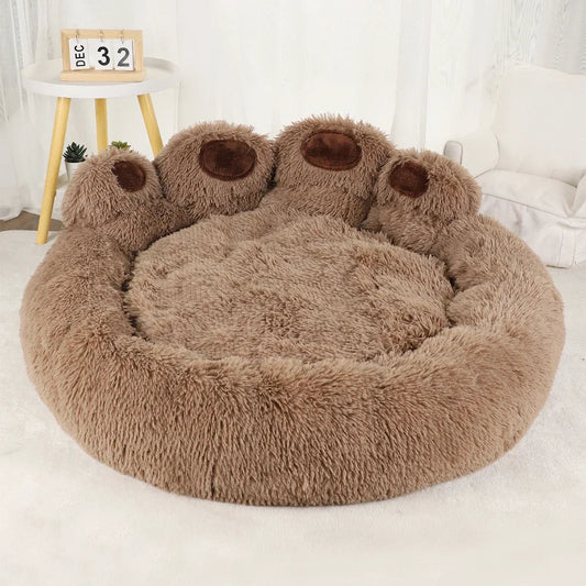 Lit pour Chien - FluffyDogBed™ - Café - Dorlote Ton Chien