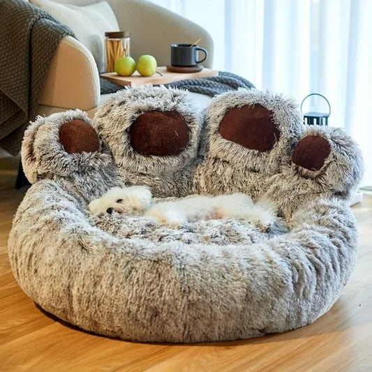 Lit pour Chien - FluffyDogBed™ - Café Dégradé - Dorlote Ton Chien