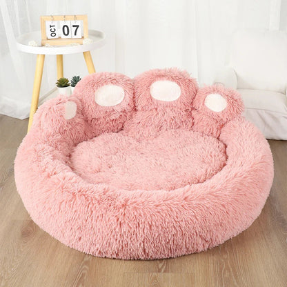 Lit pour Chien - FluffyDogBed™ - Rose - Dorlote Ton Chien