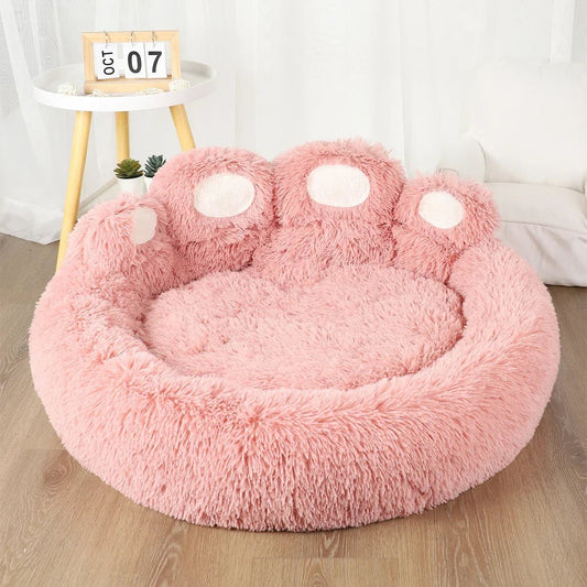 Lit pour Chien - FluffyDogBed™ - Rose - Dorlote Ton Chien