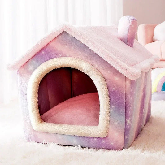 Niche Chien - ComfortableDogHouse™ - Étoile Arc - en - ciel - Dorlote Ton Chien